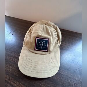 Fish Hippie Tan Baseball Cap